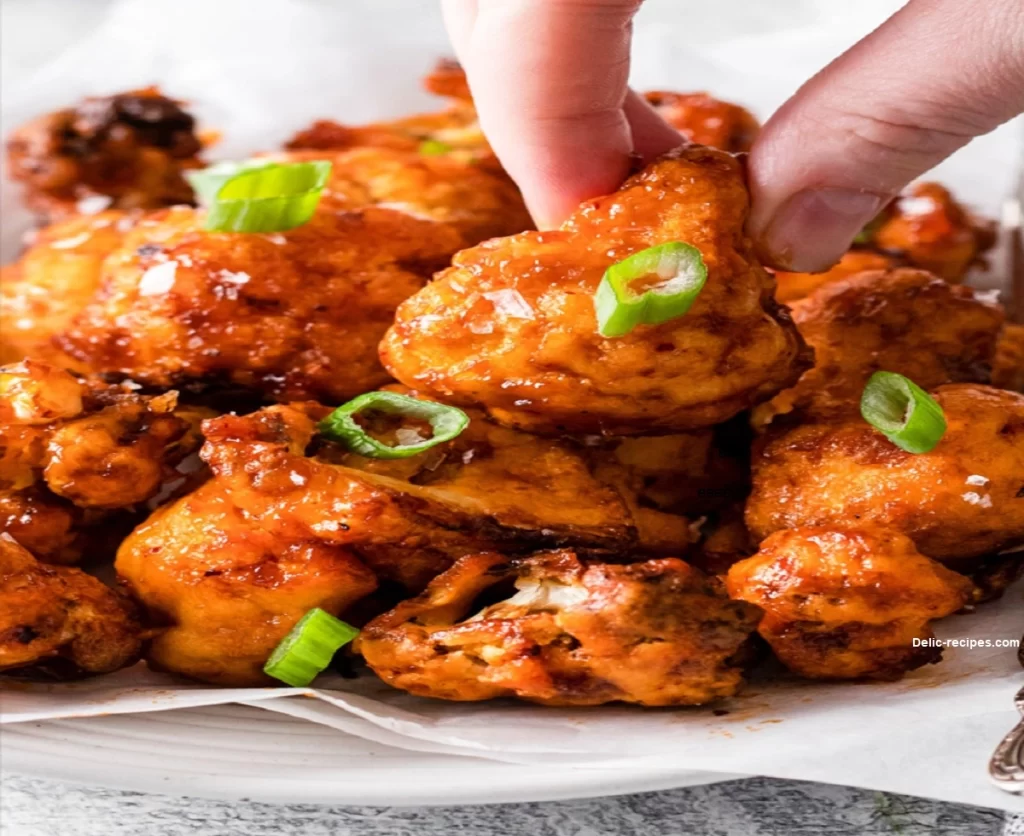 Air-Fryer-Cauliflower-Wings