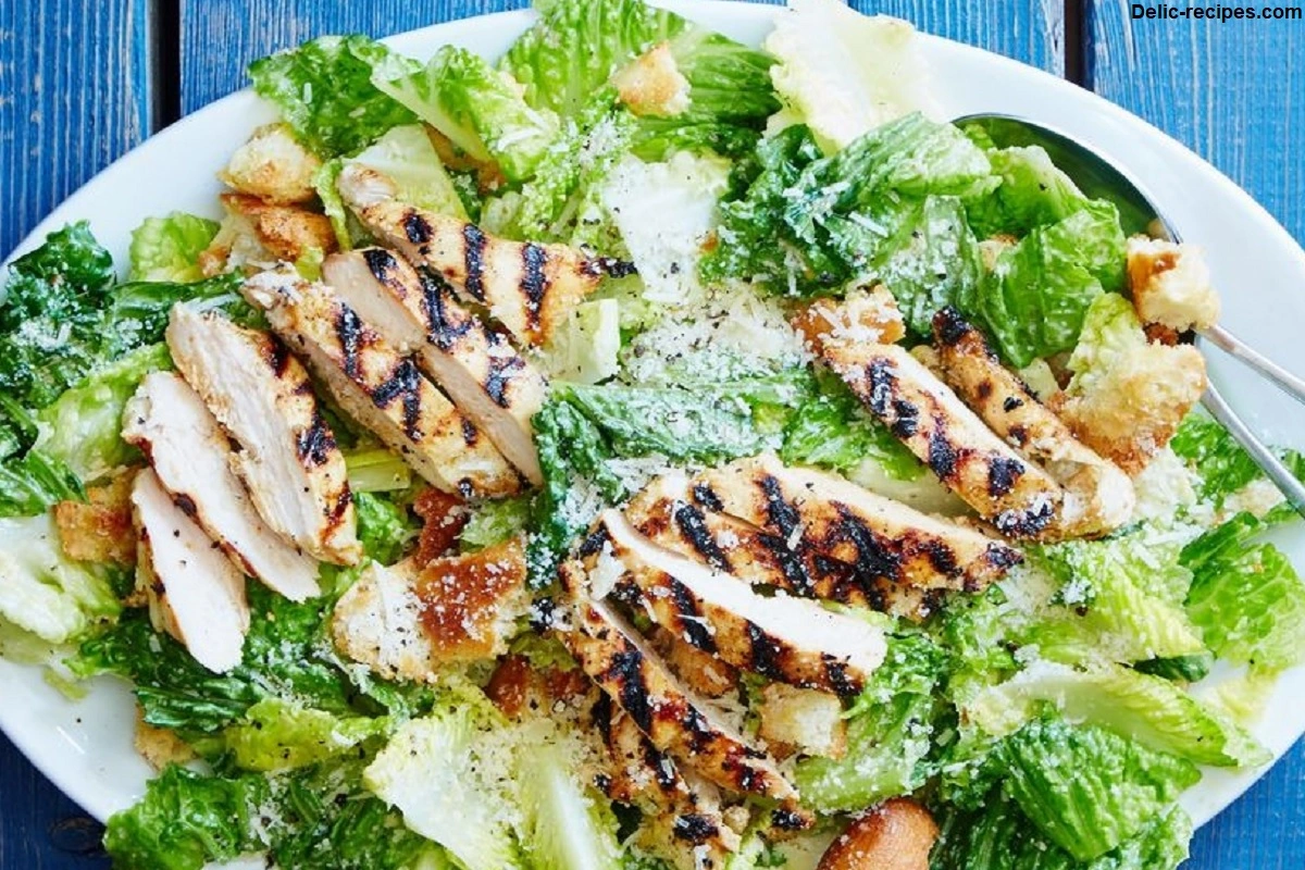 Chicken Caesar Salad Recipe Delic recipes