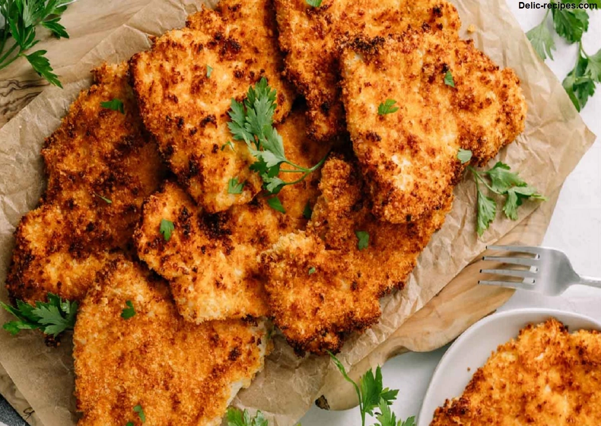 How to Air Fry Parmesan Crusted Chicken