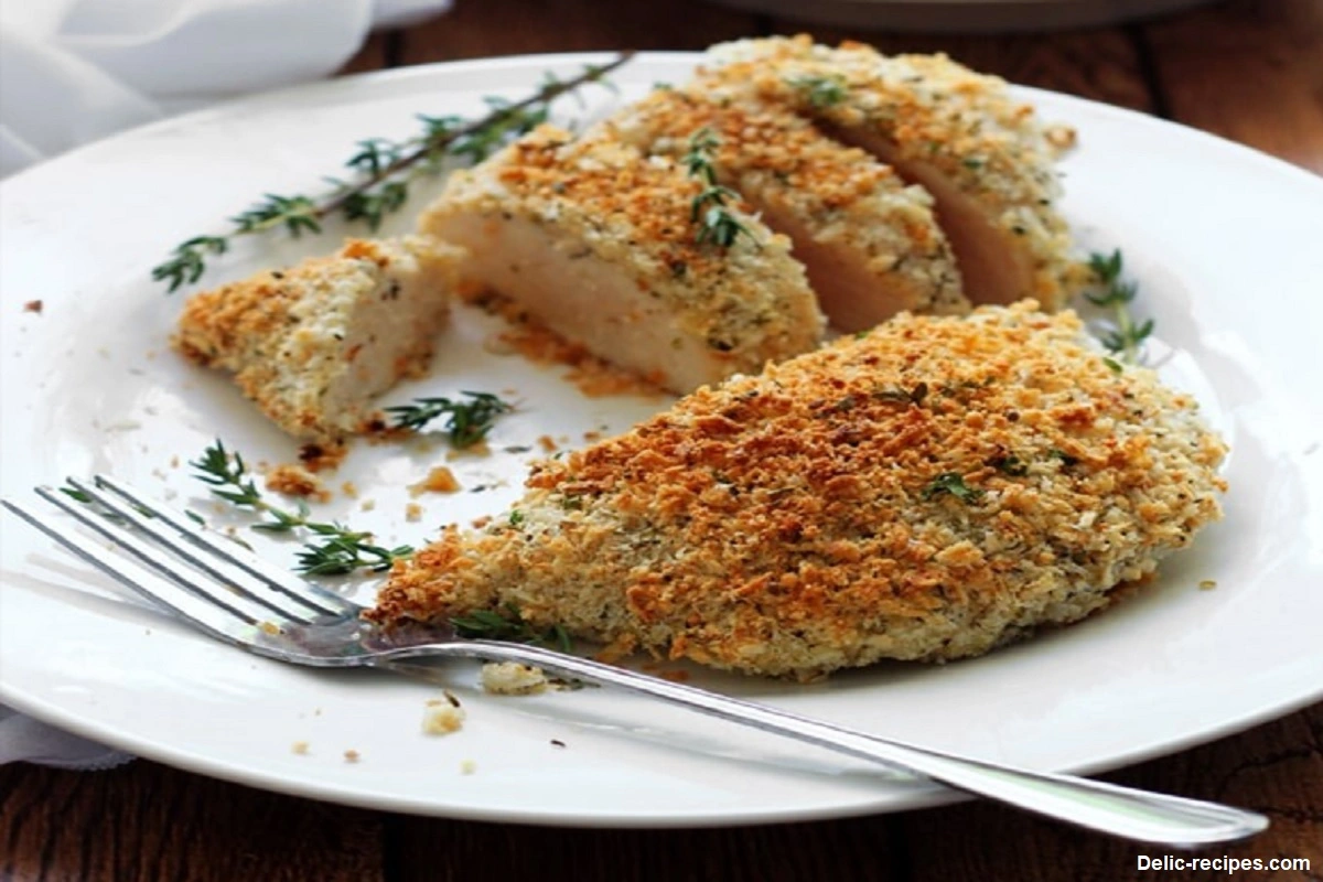 Parmesan Herb Crusted Chicken