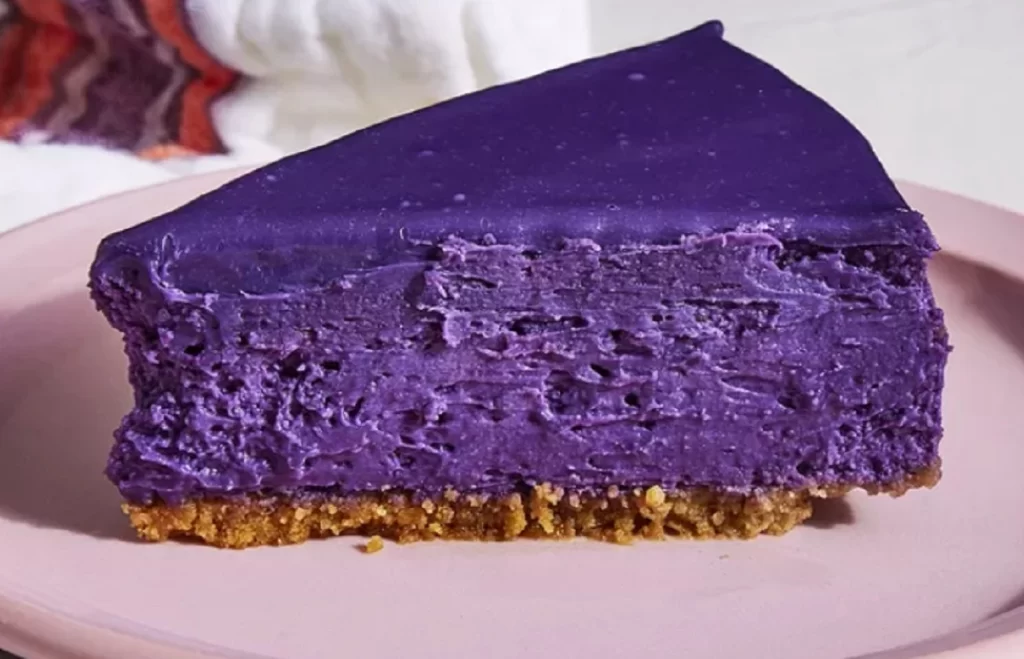 Ube Cheesecake