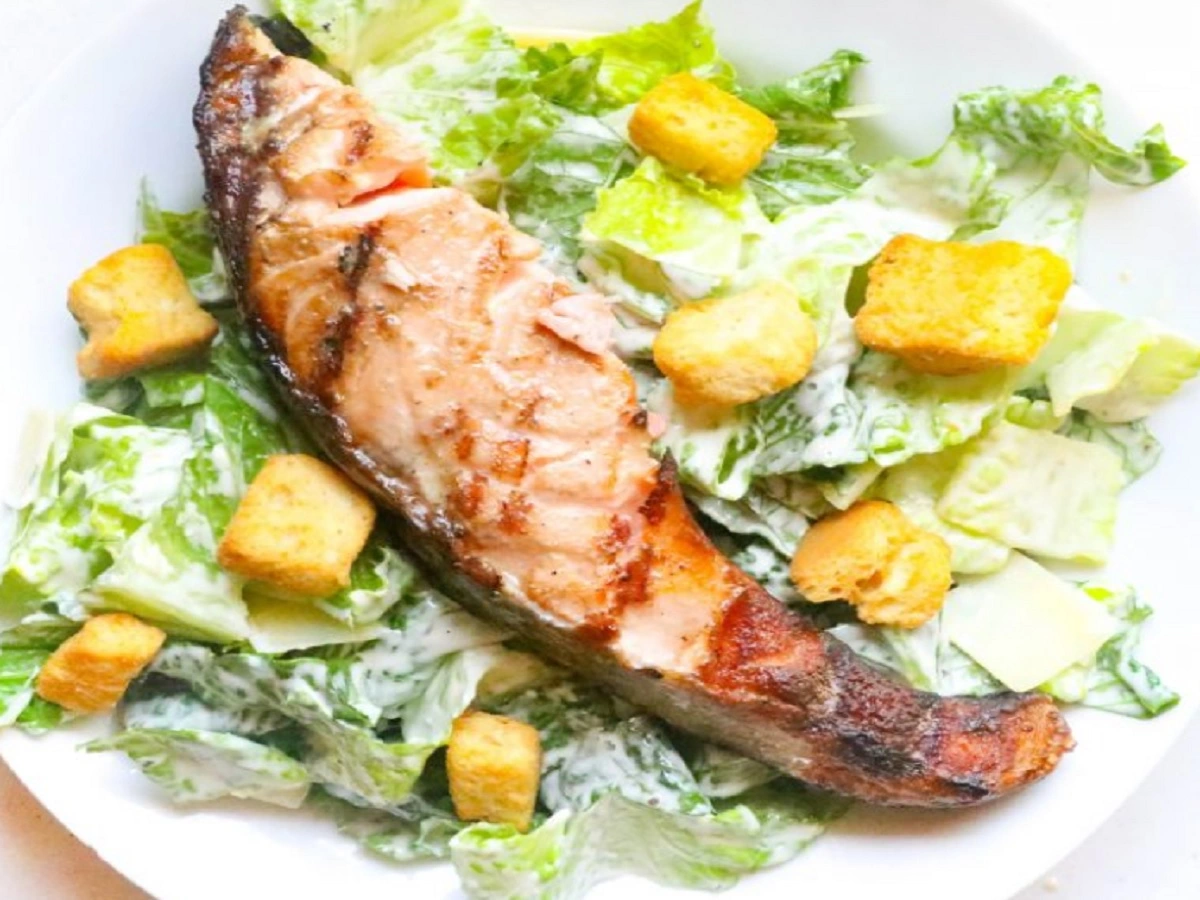 What to Serve with Salmon Caesar Salad